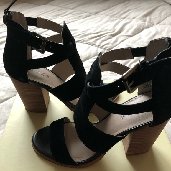 Nordstrom Hinge Shoes - Hgcora-lea Black Suede - Picture 6 of 7